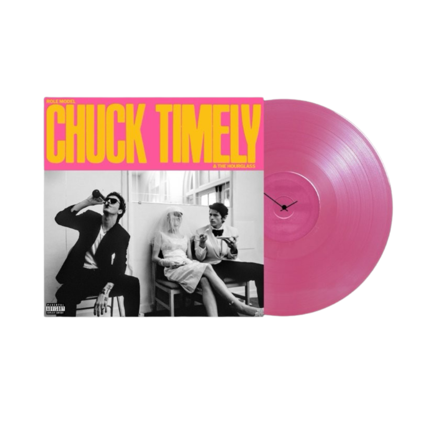 Role Model - Chuck Timely & The Hourglass, Opaque Watermelon Pink Vinyl