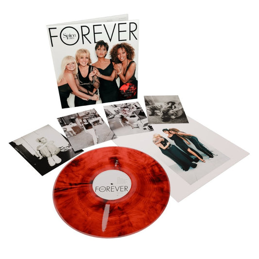 SPICE GIRLS - Forever (25th Anniversary, Black and Red Marble + 4x art cards *PRE-ORDER*