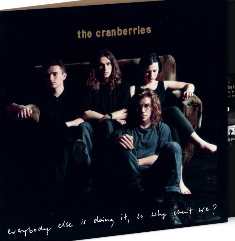 The Cranberries - Everybody Else Is Doing It, So Why Can't We? Black Vinyl LP close up front 