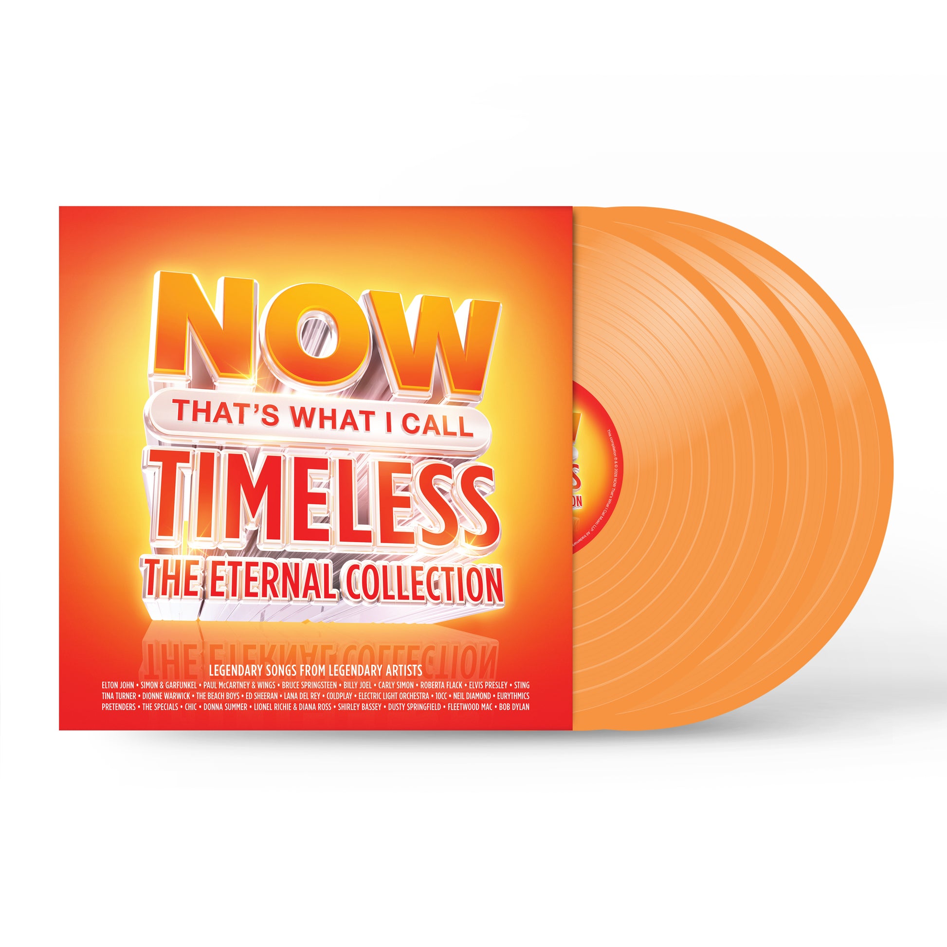 NOW THAT'S WHAT I CALL TIMELESS - The Eternal Collection, 3xLP orange vinyl *PRE-ORDER*