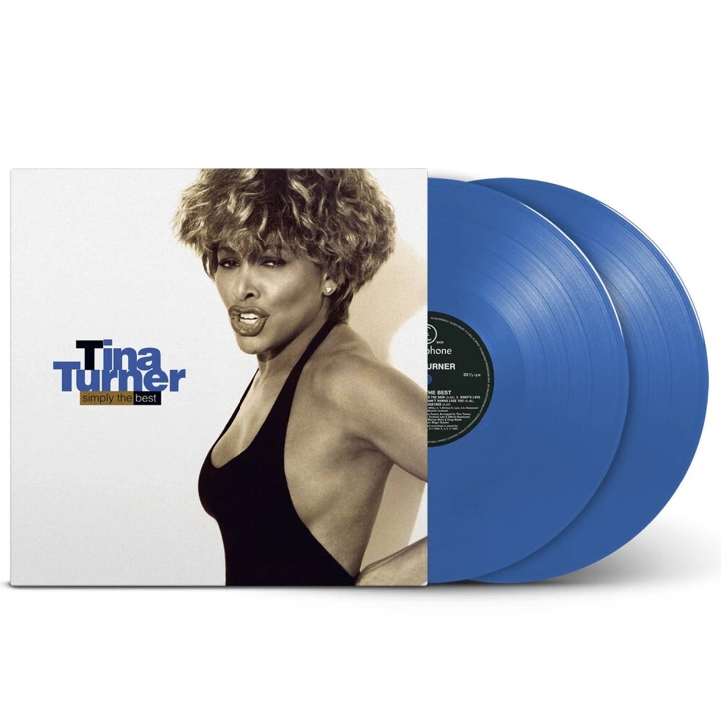 TINA TURNER - Simply the Best, 2xLP blue vinyl