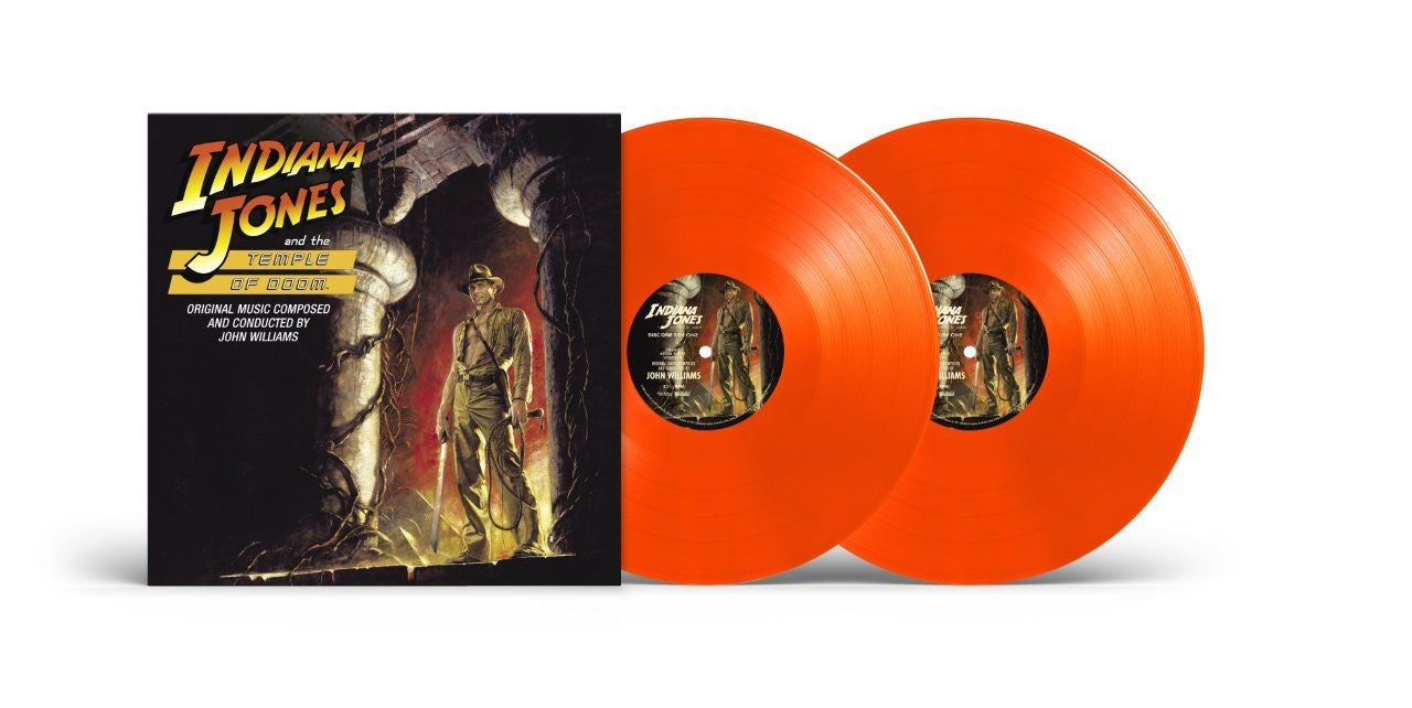 John Williams - Indiana Jones and the Temple of Doom, Limited Edition Orange Vinyl