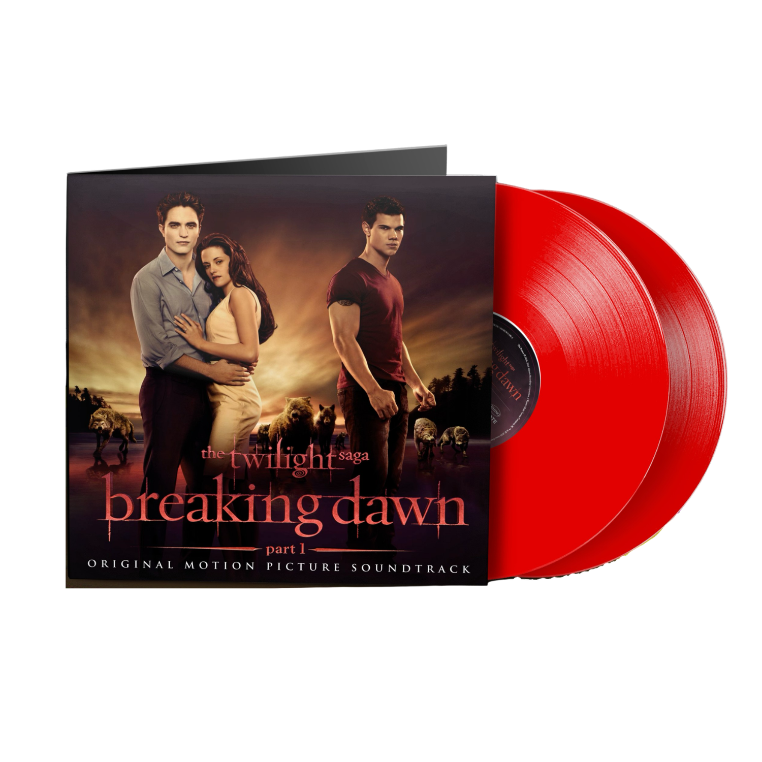 The Twilight Saga: Breaking Dawn Part 1, 2xLP Red Vinyl