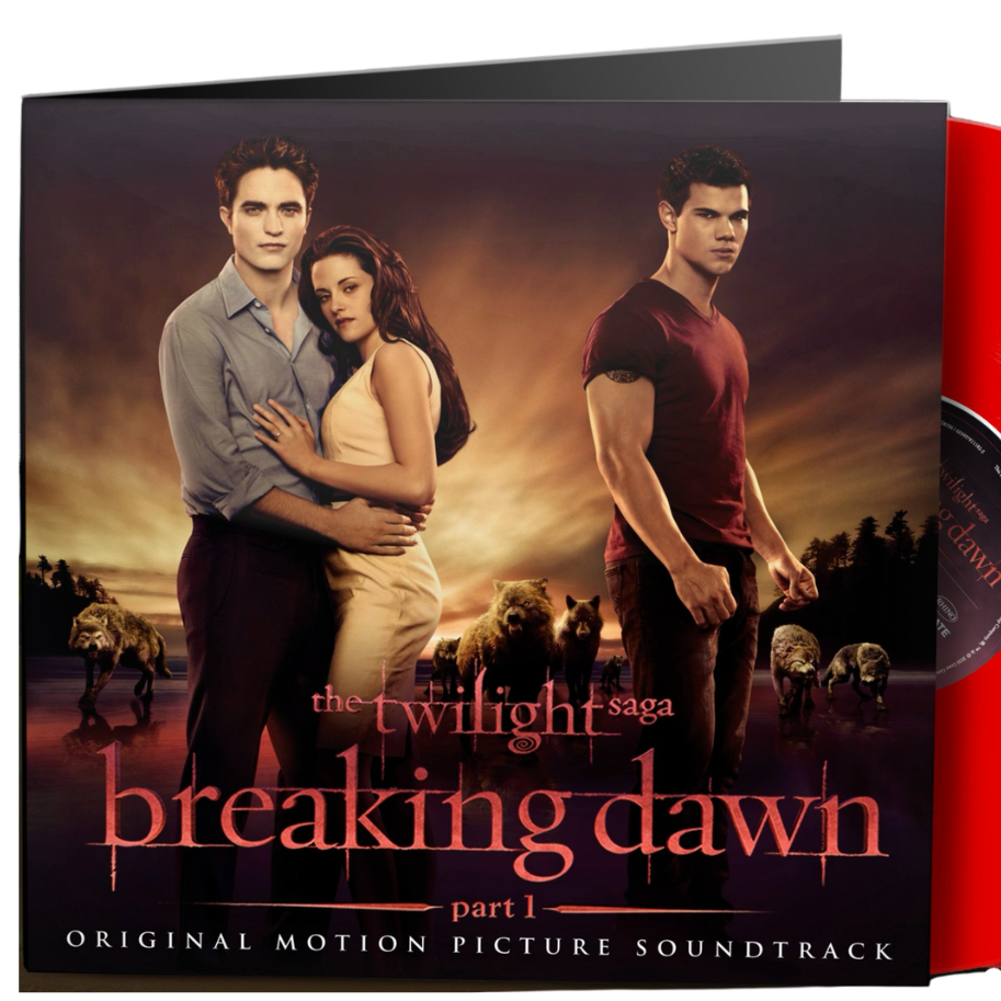 The Twilight Saga: Breaking Dawn Part 1, 2xLP Red Vinyl