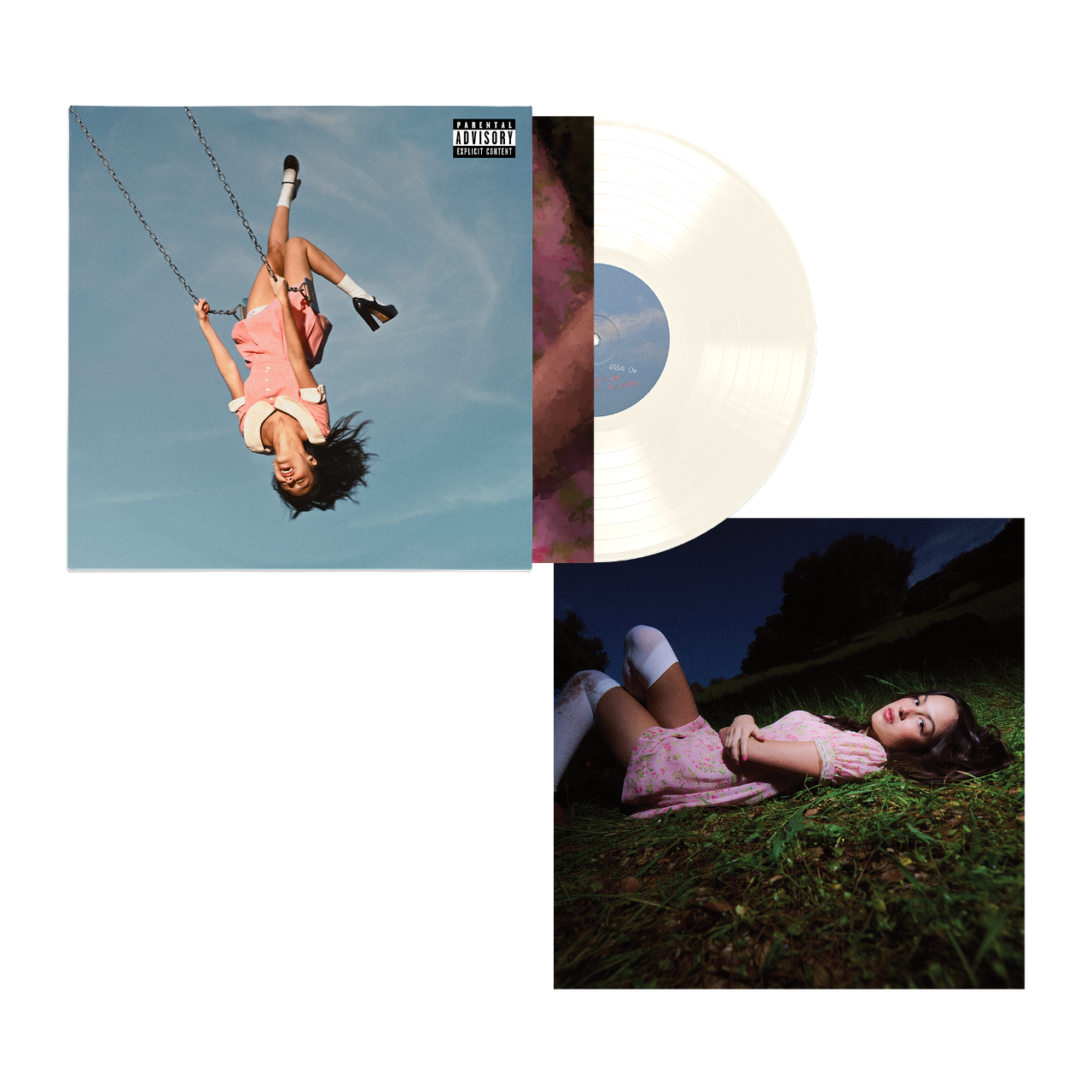 Olivia Rodrigo - You Seem Pretty Sad For A Girl So In Love, Indies Exclusive  white contents of record with poster