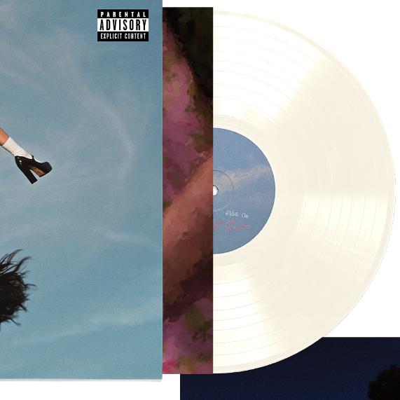 Olivia Rodrigo - You Seem Pretty Sad For A Girl So In Love, Indies Exclusive 'Hope Like Snow’ White Vinyl record zoom