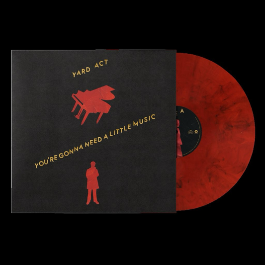 Yard Act - You're Gonna Need A Little Music, Indies Exclusive Red + Black Marble Vinyl
