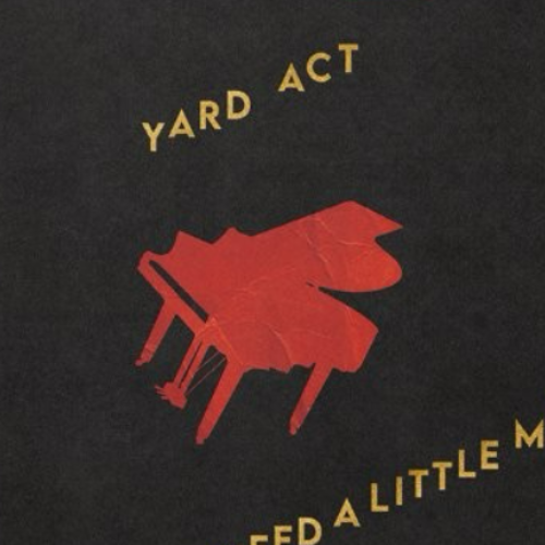 Yard Act - You're Gonna Need A Little Music, Indies Exclusive Red + Black Marble Vinyl cover detail zoom