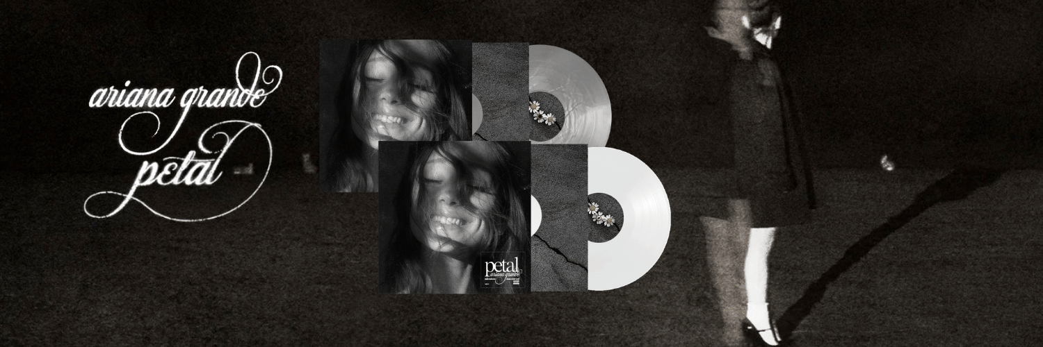 ariana grande petal white indies vinyl