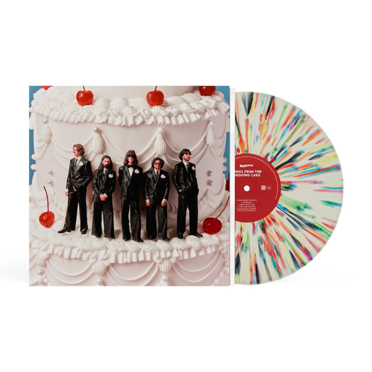 Blossoms - Songs From The Wedding Cake, Indies Exclusive Alt Cover, Splatter Vinyl