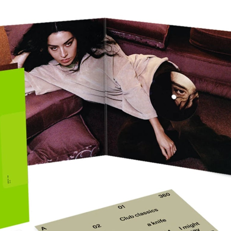 Charli Xcx - Brat, Gatefold contents zoom