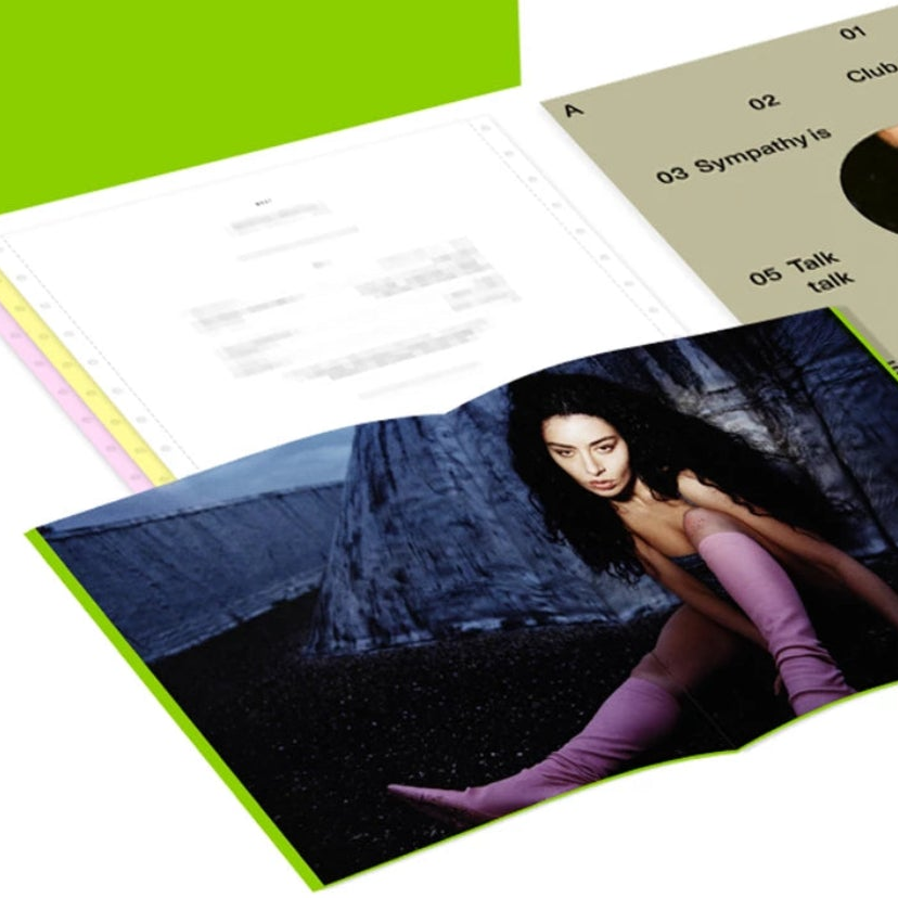 Charli Xcx - Brat booklet detail