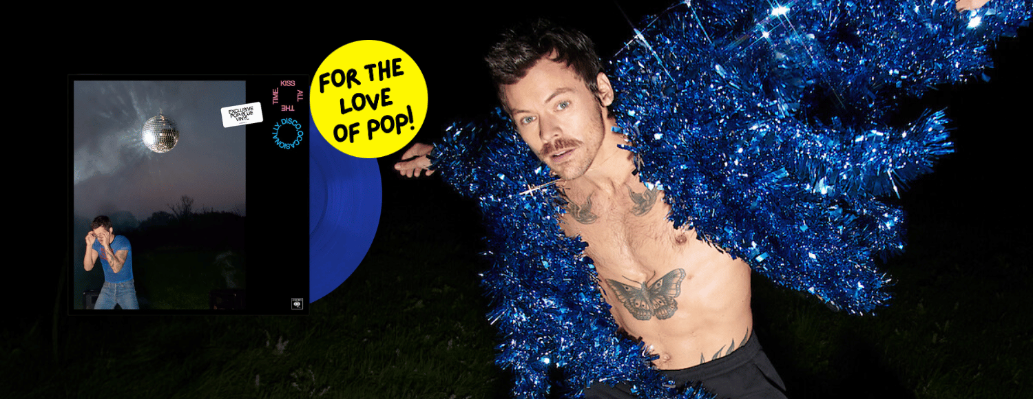 harry styles vinyl collection