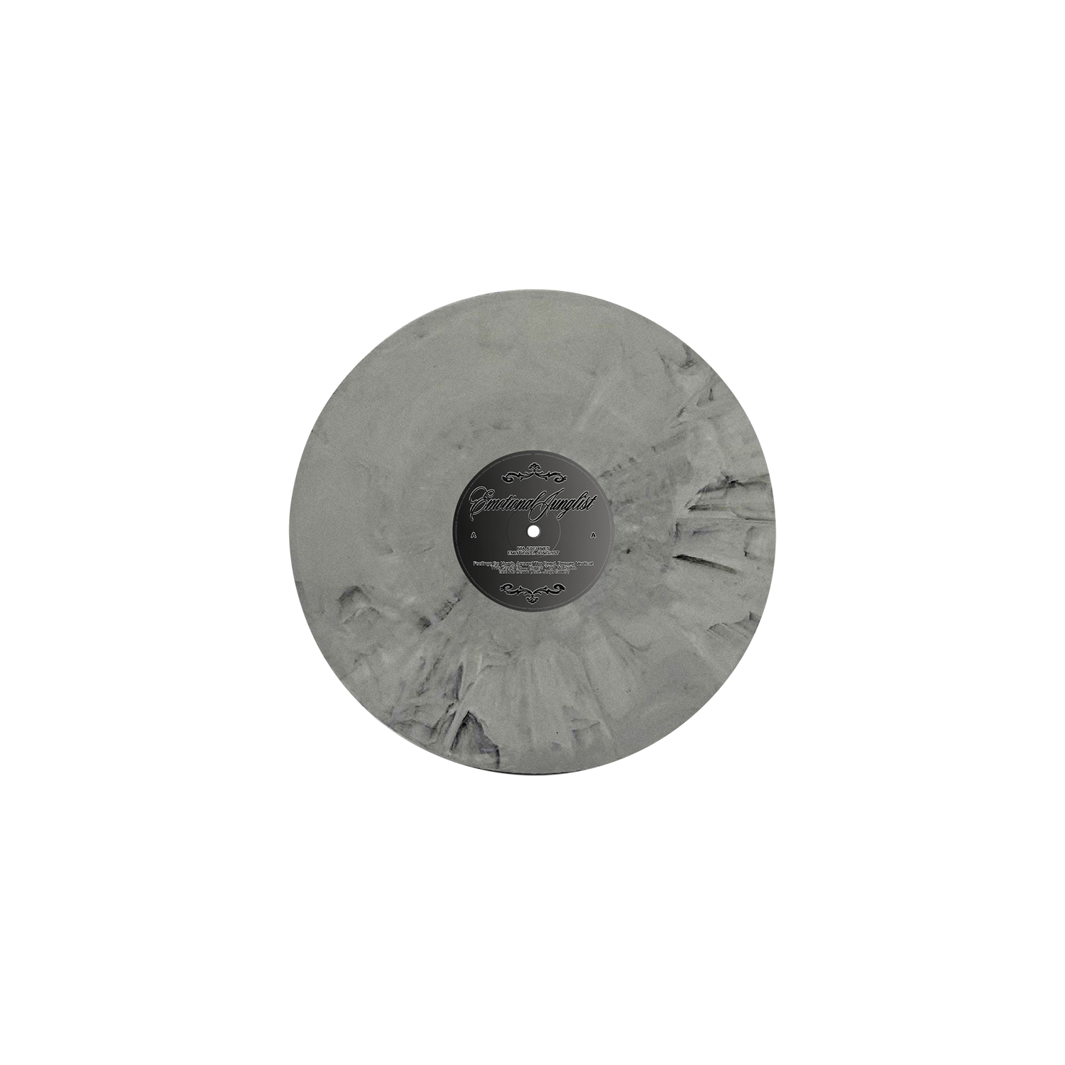 Nia Archives - Emotional Junglist, Indies Black + White Marble Vinyl record shot