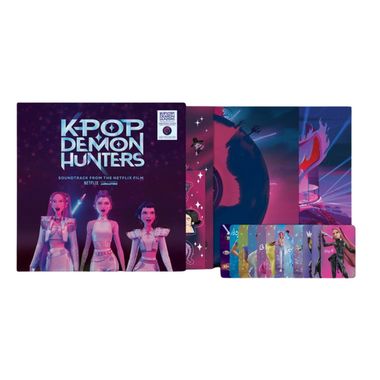 KPop Demon Hunters -  Soundtrack Anniversary Edition, Indies Exclusive Ltd Edition Sodalite Splatter Vinyl