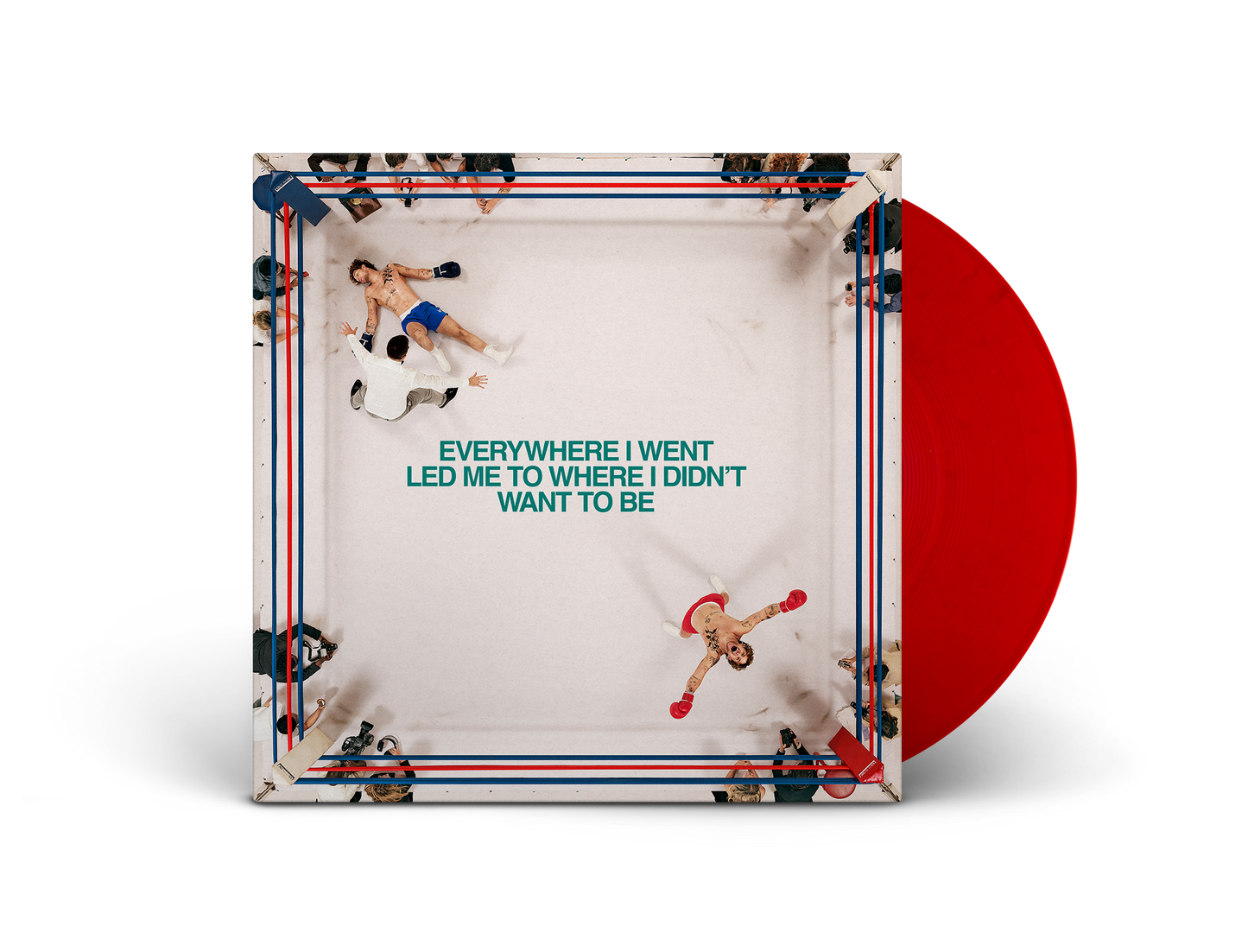  TOM GRENNAN - Everywhere I Went, Led Me To Where I Didn't Want To Be, red vinyl